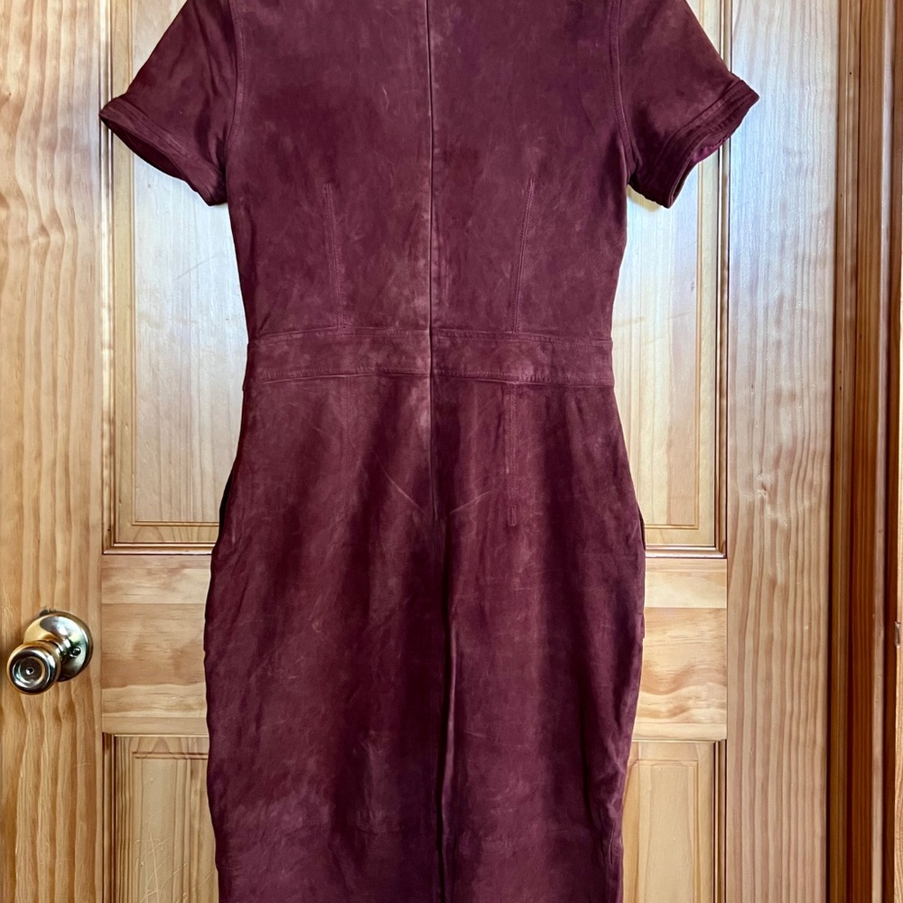 Banana Republic GENUINE Suede Dress - Picture 4 of 9